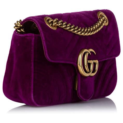 sac gucci velour femme.